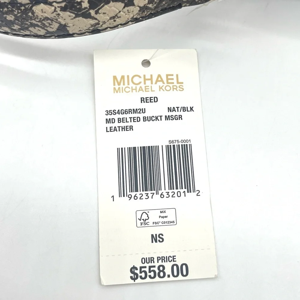 Michael Kors Reed Medium Bucket Crossbody Bag